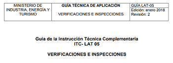 Guía ITC- LAT 05 Guía ITC- LAT 05